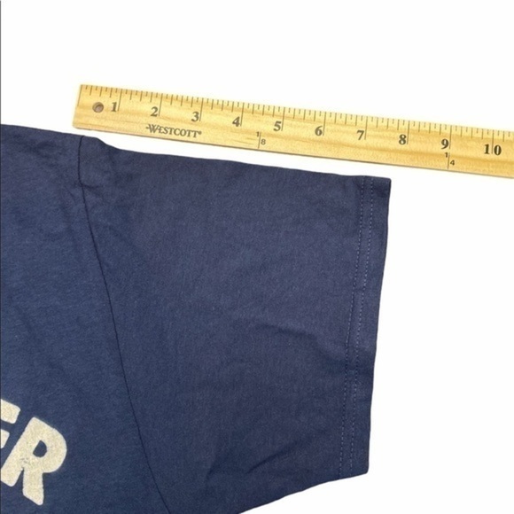 Fruit of Loom T-Shirt Men’s Size M Blue - Picture 4 of 10